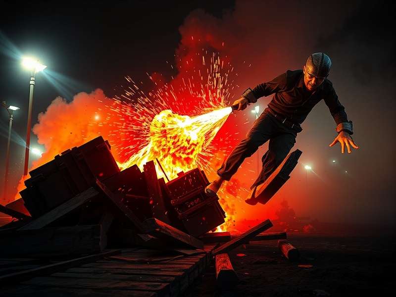 Steel Mayhem Kerala Carnage Battle Scene